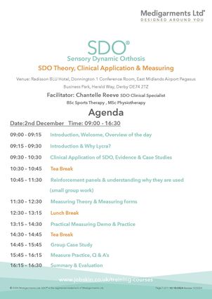 SDO Training Course Agenda V2 102024